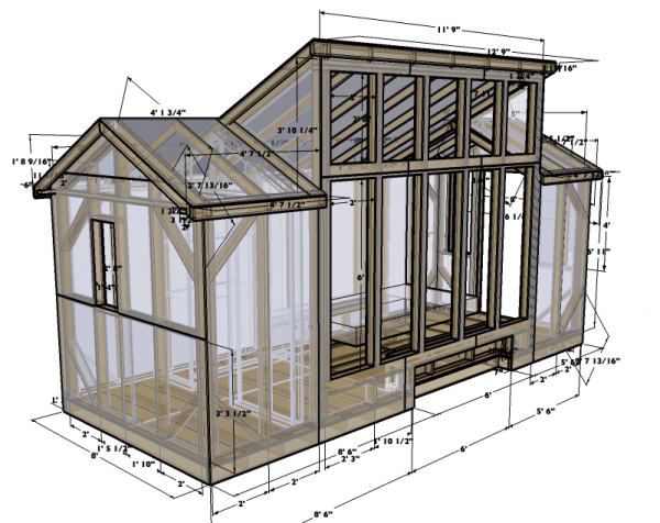 10x10 barn shed plans free pdf download - construct101